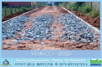 Foto - OBRAS EM VÁRIOS POVOADOS DO MUNICÍPIO